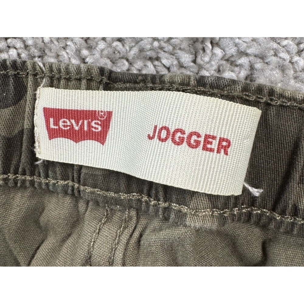 Levi's Camo Jogger Pants Drawstring Military Casual‎ Boys 16 28x28 - Picture 4 of 8